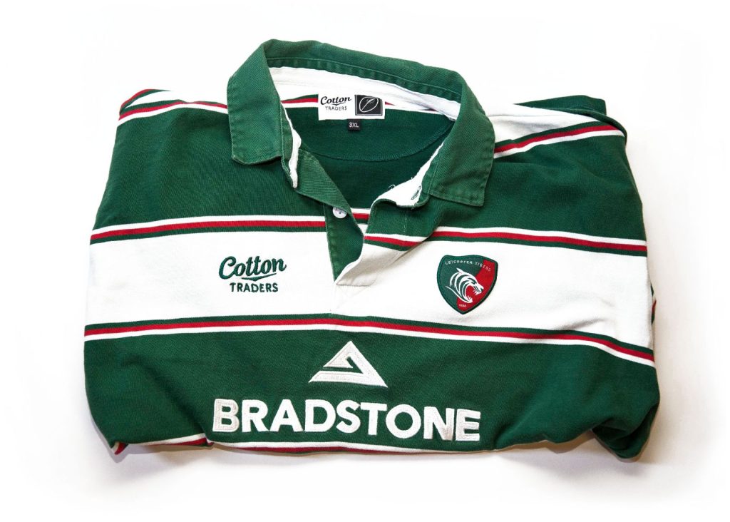 Leicester Tigers rugby shirt