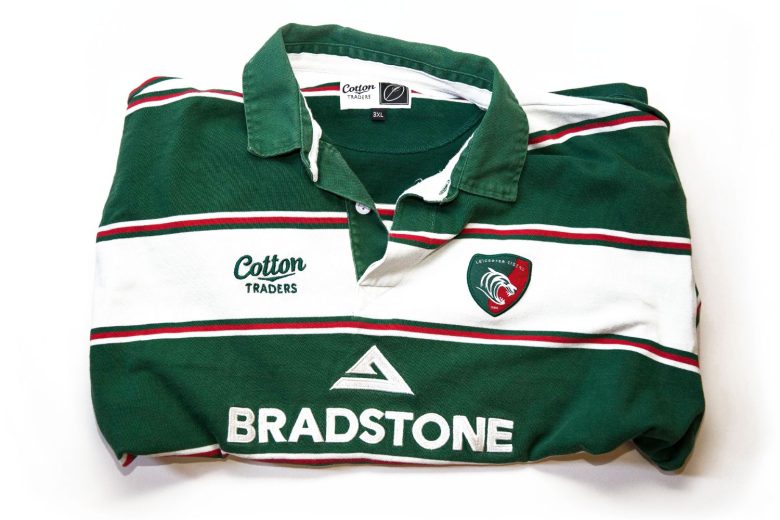Leicester Tigers rugby shirt