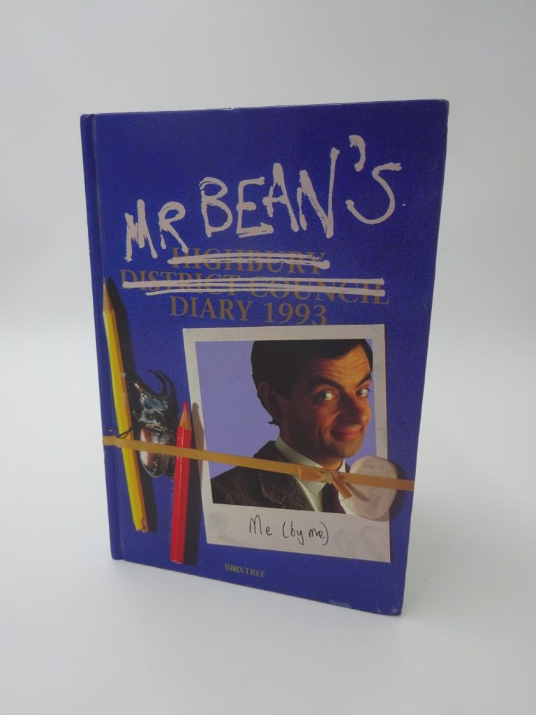 Book titled Mr Bean's Diary