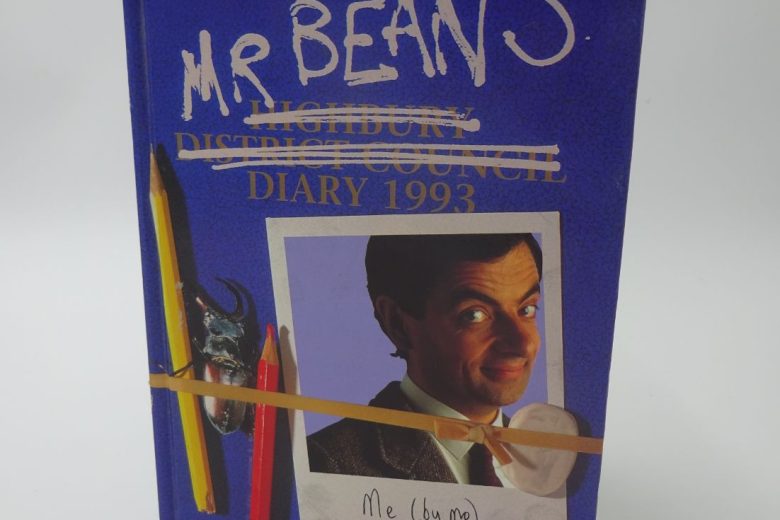 Book titled Mr Bean's Diary