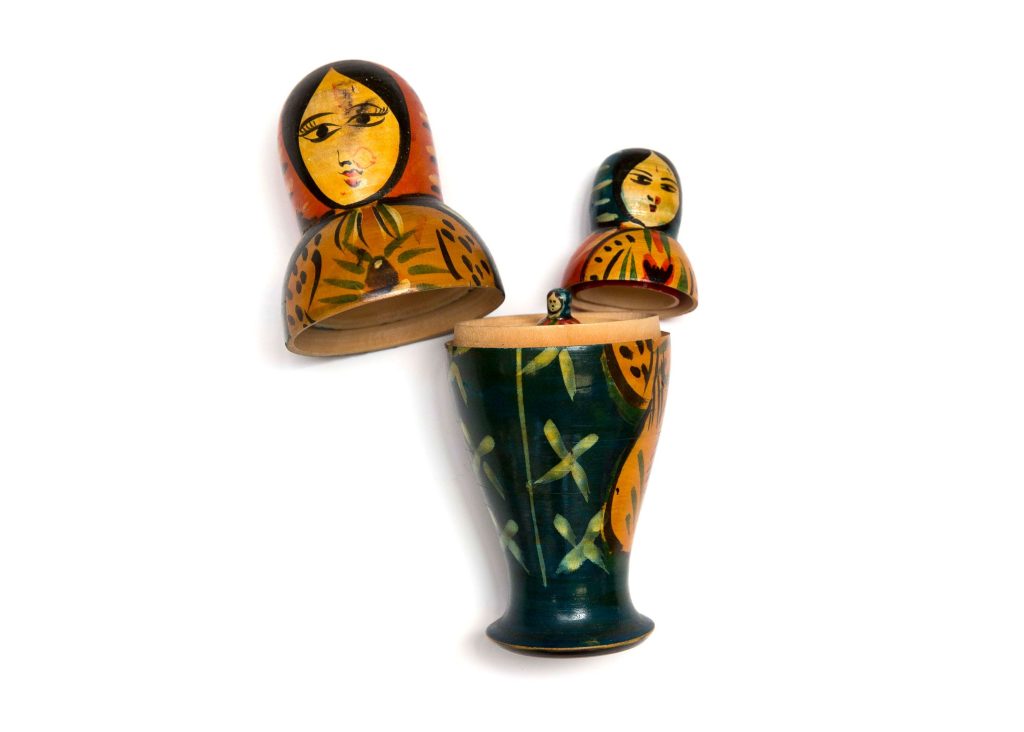 Indian style Matryoshka doll