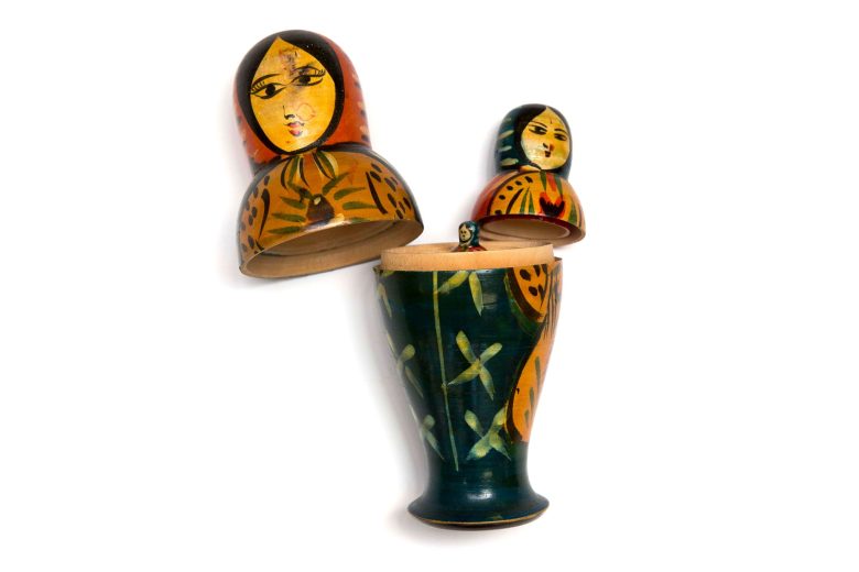 Indian style Matryoshka doll