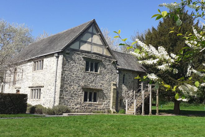 1620s house as seen from the gardens