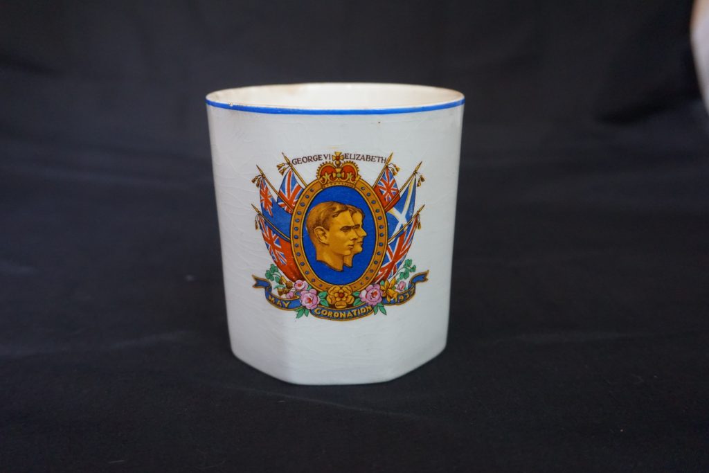 King George 6th coronation mug