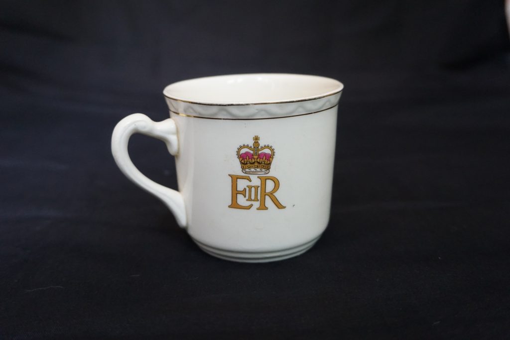 Queen Elizabeth Coronation mug