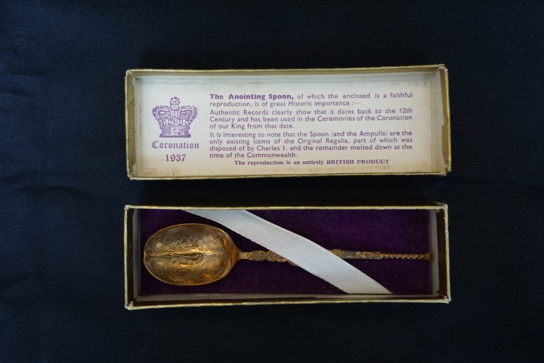 King George 6th coronation spoon