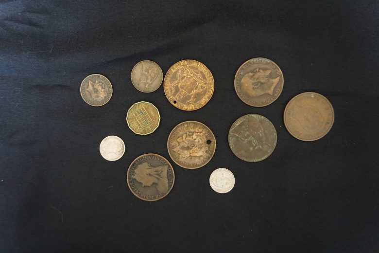 Collection of old coins