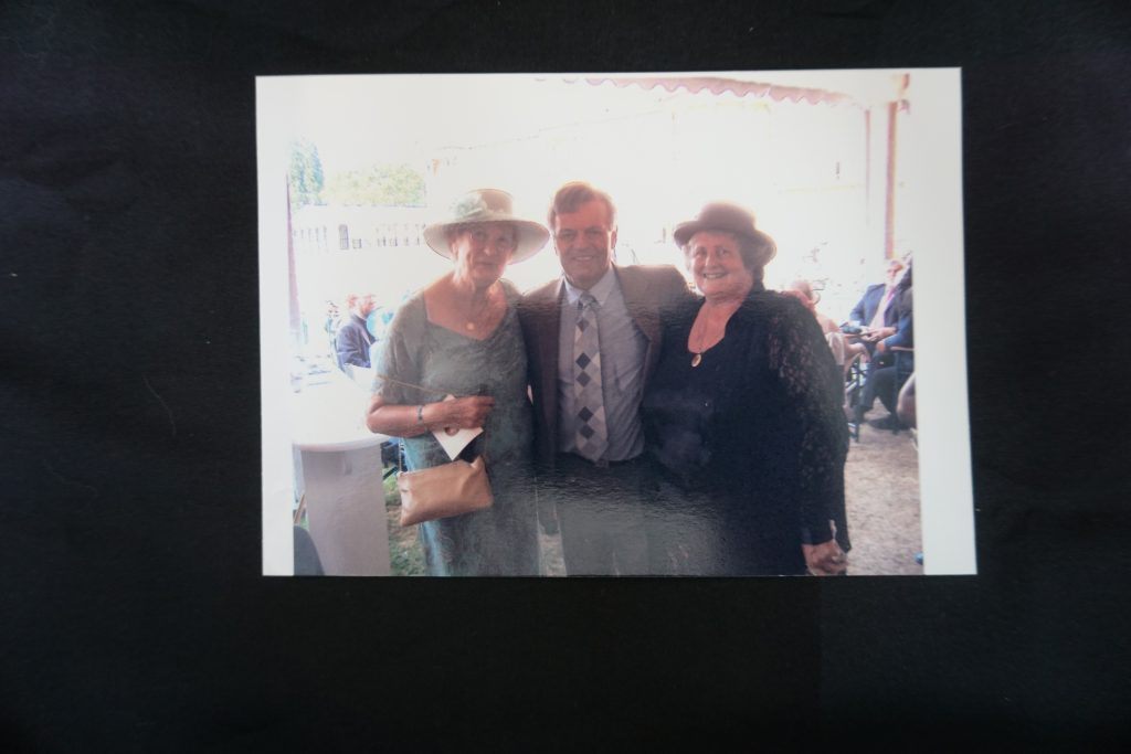 Another photo of Valerie and her friend with Tony Blackburn