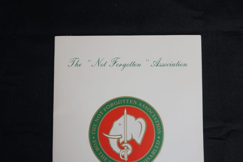 An invitation to the Not Forgotten Association to visit Buckingham Palace dated 2006
